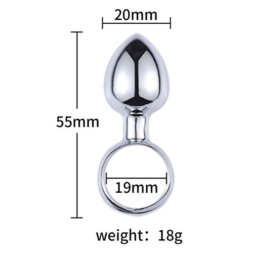 Jouets Sexuels Anaux En Acier Inoxydable, Godemichet Anal En Métal, Petits, Moyens Et Grands Produits De Sexe Pour La Dilatation De L'anus Gay, Plug De Perle Anale