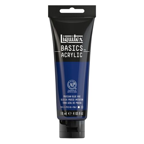 Peinture Acrylique Basics 118 Ml 320 Bleu De Prusse (Imit.)