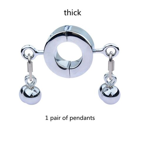 Anneau De Pénis En Métal, Pendentif Portant Le Poids, Exercice D'étirement Physique Du Scrotum, Anneau De Pénis En Métal Pour Aider Les Jouets Sexuels, Jouet Pour Pénis