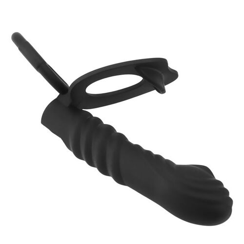 Godemiché Double Pénétration Pour Hommes, 10 Fréquences, Plug Anal, Godemiché, Vibrateur, Sangle Sur Le Pénis, Vagin, Jouets Sexuels Pour Couples Adultes