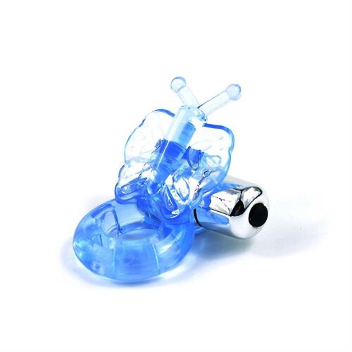 Anneau De Pénis En Silicone Pour Homme, Jouet Sexuel, Anneau Papillon, Manchon De Vibration, Retarde L'éjaculation Prématurée, 1 Pièce