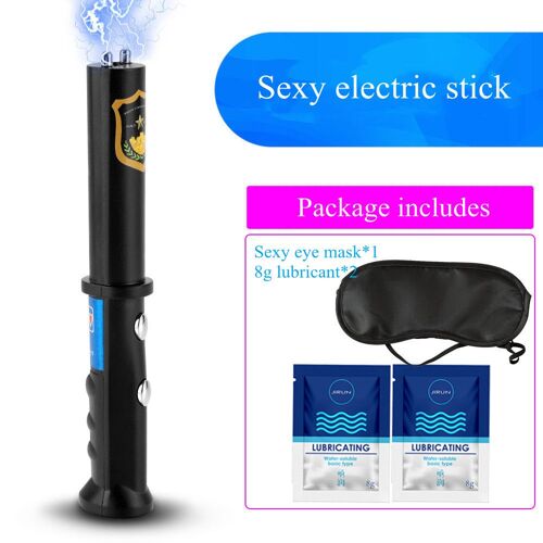 Bâton D'orgasme Sm À Choc Électrique Pour Hommes Et Femmes, Vibromasseur Anal, Stimulateur De Clitoris, Entraînement Sexuel Adulte, Jouets De Jeux De Musique
