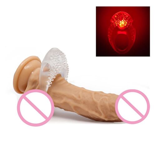 Anneau De Pénis Lumineux Pour Homme, Anneau Pour Bondage Du Scrotum, Stimulateur Du Clitoris, Verrouillage Du Retard Du Vagin, Retarde L'éjaculation