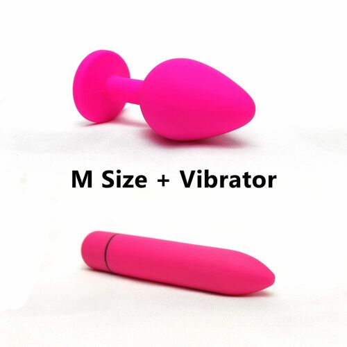 Masseur De Prostate En Gel De Silice Pour Femme, Vibrateur, Produits Sexuels, Godemiché, Perles, Jouet Sexuel Pour Adulte