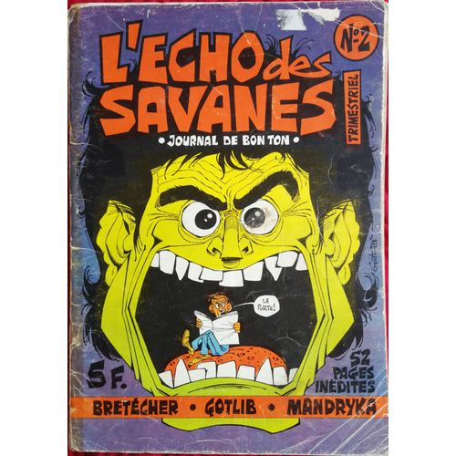 L'echo Des Savanes N°2 1972