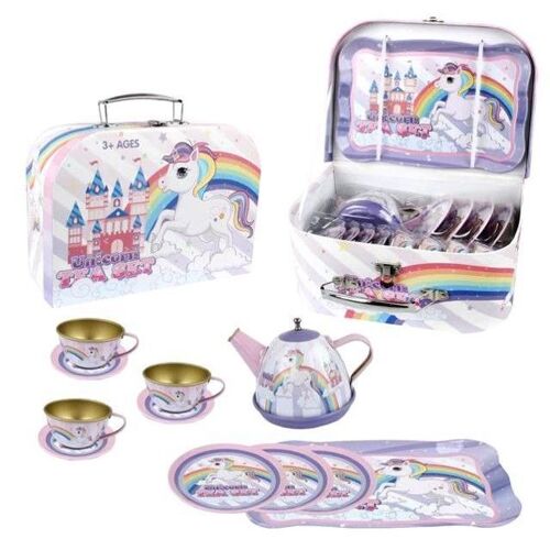 Magni - Tea Set In Suitcase, With Unicorn ( 3905 )
