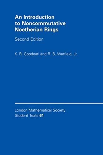 An Introduction To Noncommutative Noetherian Rings