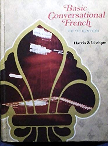 Basic Conversational French