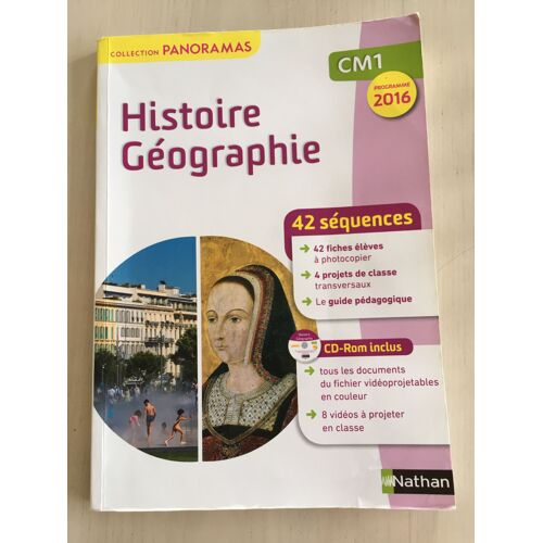 Histoire-Géographie Cm1 Panoramas - 42 Séquences Pour Couvrir Tout Le Programme (1 Cd-Rom) - Edition 2019