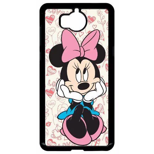 Coque Pour Huawei Y5 (2017) - Disney Minnie Love - Noir