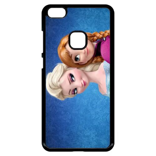 Coque Pour Huawei Ascend P10 Lite - Frozen Reine Des Neiges Anna Vs Elsa - Noir