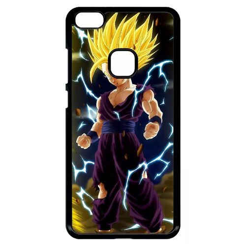 Coque Pour Huawei Ascend P10 Lite - Dbz Songohan Super Sayan 2 Face À Cell - Noir