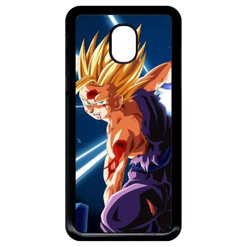 Coque Pour Galaxy J3 (2018) - Dbz Gohan Super Saiyan Kamehameha L'eveil D'un Guerrier - Noir