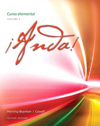 Anda! Curso Elemental, Volume 2 Plus Myspanishlab With Etext (One Semester) -- Access Card Package