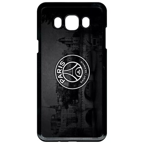 Coque Pour Galaxy J7 (2016) - Psg Paris Saint Germain La Seine - Noir