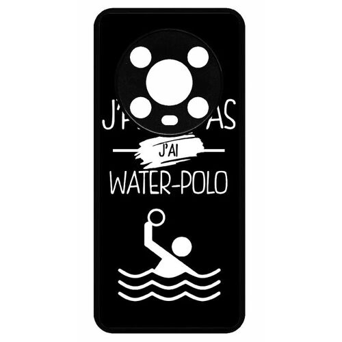 Coque Pour Honor Magic4 Pro - J Peux Pas J Ai Water Polo 2 - Silicone - Noir