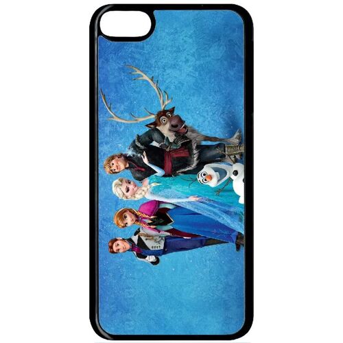 Coque Pour Ipod Touch 6 - Frozen Reine Des Neiges - Noir