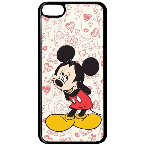 Coque Pour Ipod Touch 6 - Disney Mickey Love - Noir