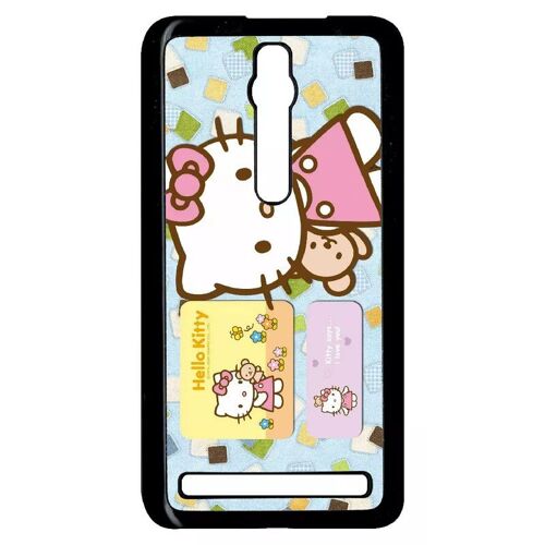 Coque Pour Asus Zenfone 2 Ze551ml - Hello Kitty I Love You - Noir