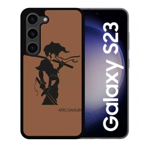 Coque Pour Galaxy S23 - Afro Afro Samurai - Silicone - Noir