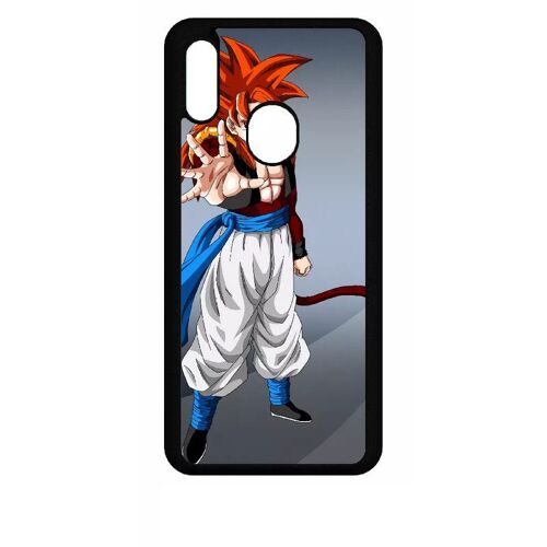 Coque Pour Honor 10 Lite - Dbz Gt Goku Et Vegeta Gogeta Super Saiyan 4 Cheveux Rouge - Silicone - Noir