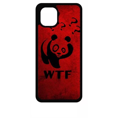 Coque Pour Galaxy A03 - Wtf What The Fuck - Silicone - Noir