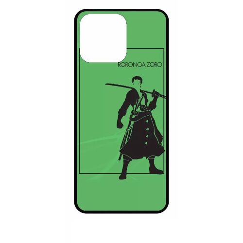 Coque Pour Honor X8 - One Piece Roronoa Zoro - Silicone - Noir