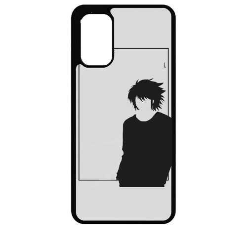 Coque Pour Xiaomi Redmi Note 10 5g - Death Note L - Silicone - Noir