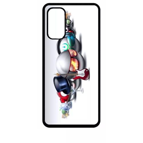 Coque Pour Galaxy A13 5g - Rocking Smileys - Silicone - Noir
