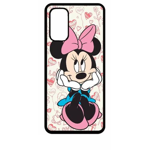 Coque Pour Galaxy A13 5g - Disney Minnie Love - Silicone - Noir