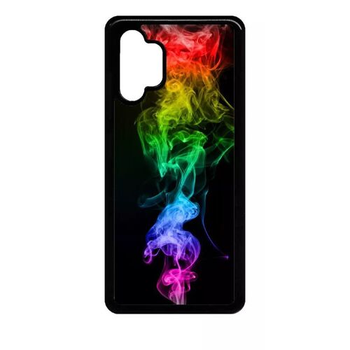 Coque Pour Galaxy A32 4g - Smoke Fume Arc En Ciel 2 - Noir