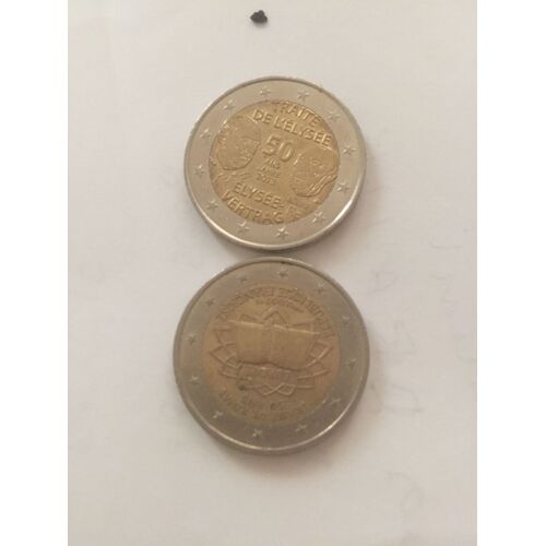 Piece 2 Euros Rare Appel 18 Juin
