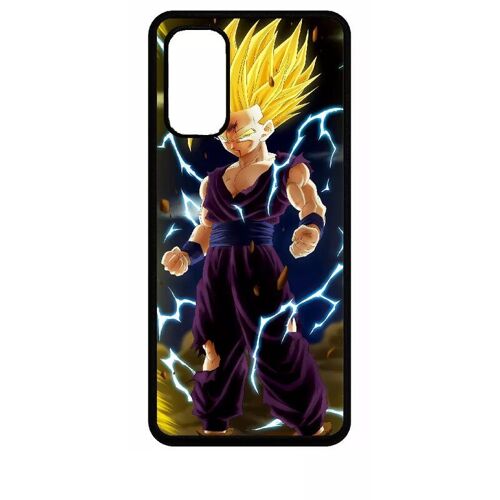 Coque Pour Galaxy A13 5g - Dbz Songohan Super Sayan 2 Face À Cell - Silicone - Noir
