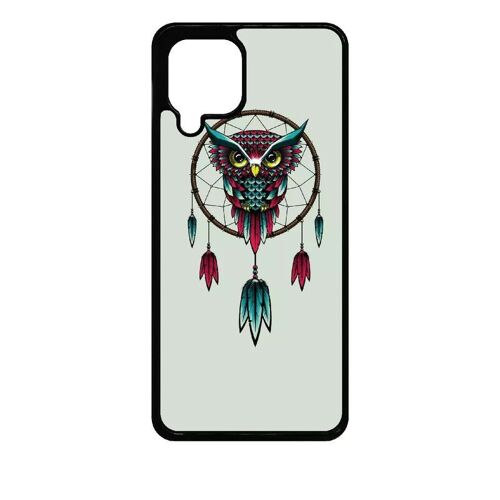 Coque Pour Galaxy A22 - Dreamcatcher Hibou Tribal - Noir