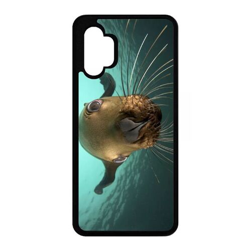 Coque Pour Galaxy A32 5g - Loutre Tu Veux Ma Photo - Noir