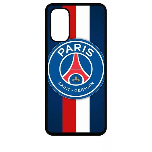 Coque Pour Galaxy A13 5g - Psg Paris Saint Germain Bleu Blanc Rouge - Silicone - Noir