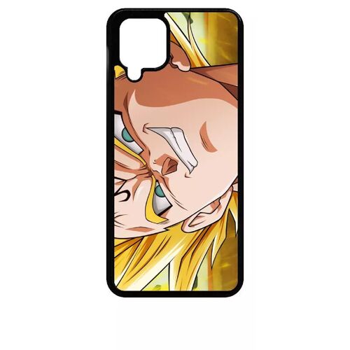 Coque Pour Galaxy A12 - Dbz Majin Vegeta Super Sayen - Noir