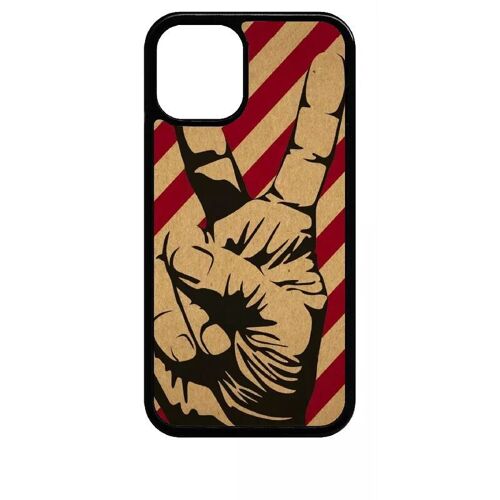 Coque Pour Iphone 12 Mini - Pop Art Victory - Noir