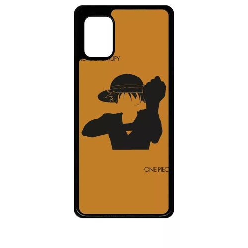 Coque Pour Galaxy A31 - One Piece Monkey D Rufy - Noir