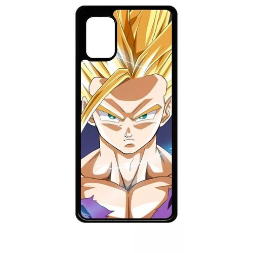 Coque Pour Galaxy A31 - Dbz San Gohan Super Sayen 2 Ssj2 - Noir