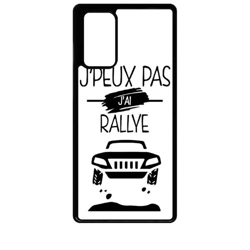 Coque Pour Galaxy Note 20 5g - J Peux Pas J Ai Rallye 1 - Noir