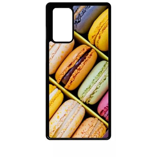 Coque Pour Galaxy Note 20 - Boite De Delicieux Macarons - Noir