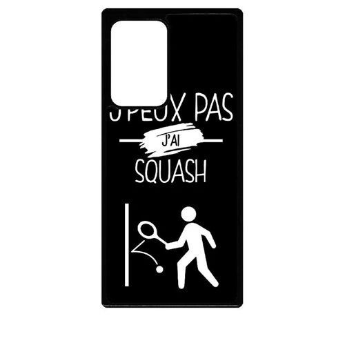Coque Pour Galaxy Note 20 5g Ultra - J Peux Pas J Ai Squash 2 - Noir