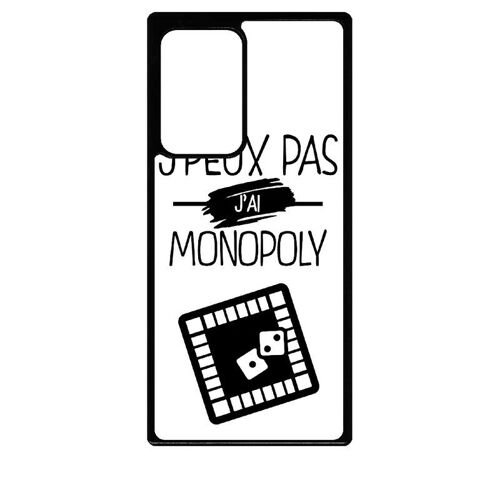 Coque Pour Galaxy Note 20 5g Ultra - J Peux Pas J Ai Monopoly 1 - Noir