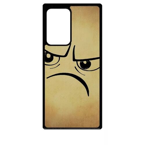 Coque Pour Galaxy Note 20 Ultra - Smiley Mechant - Noir