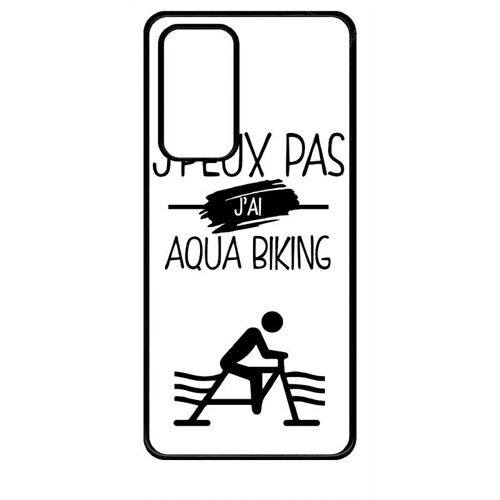 Coque Pour Huawei P40 - J Peux Pas J Ai Aqua Biking 1 - Noir
