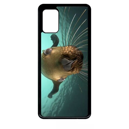 Coque Pour Galaxy A51 - Loutre Tu Veux Ma Photo - Noir