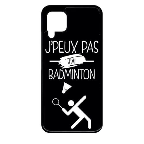 Coque Pour Huawei P40 Lite - J Peux Pas J Ai Badminton 2 - Noir