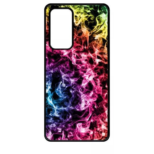 Coque Pour Huawei P40 - Smoke Fume Arc En Ciel - Noir