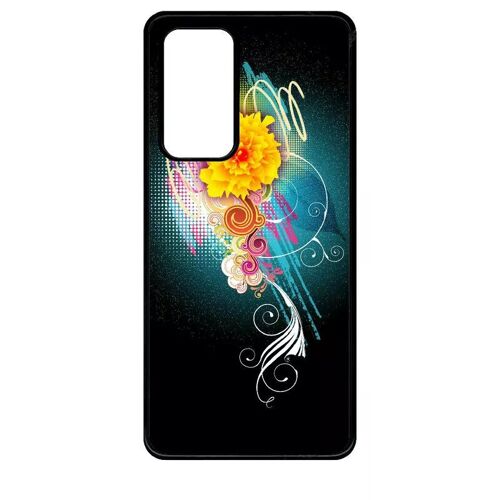 Coque Pour Huawei P40 - Flower Vector Designs - Noir